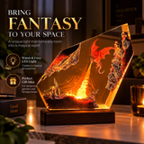 Fire Dragon Halloween Lamp By Alerika