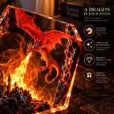 Fire Dragon Halloween Lamp By Alerika