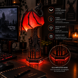 Bat Halloween Lamp By Alerika