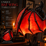 Bat Halloween Lamp By Alerika
