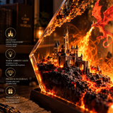 Fire Dragon Halloween Lamp By Alerika